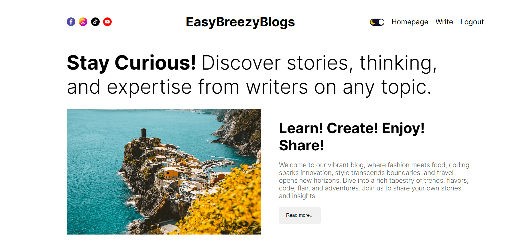 Blog App