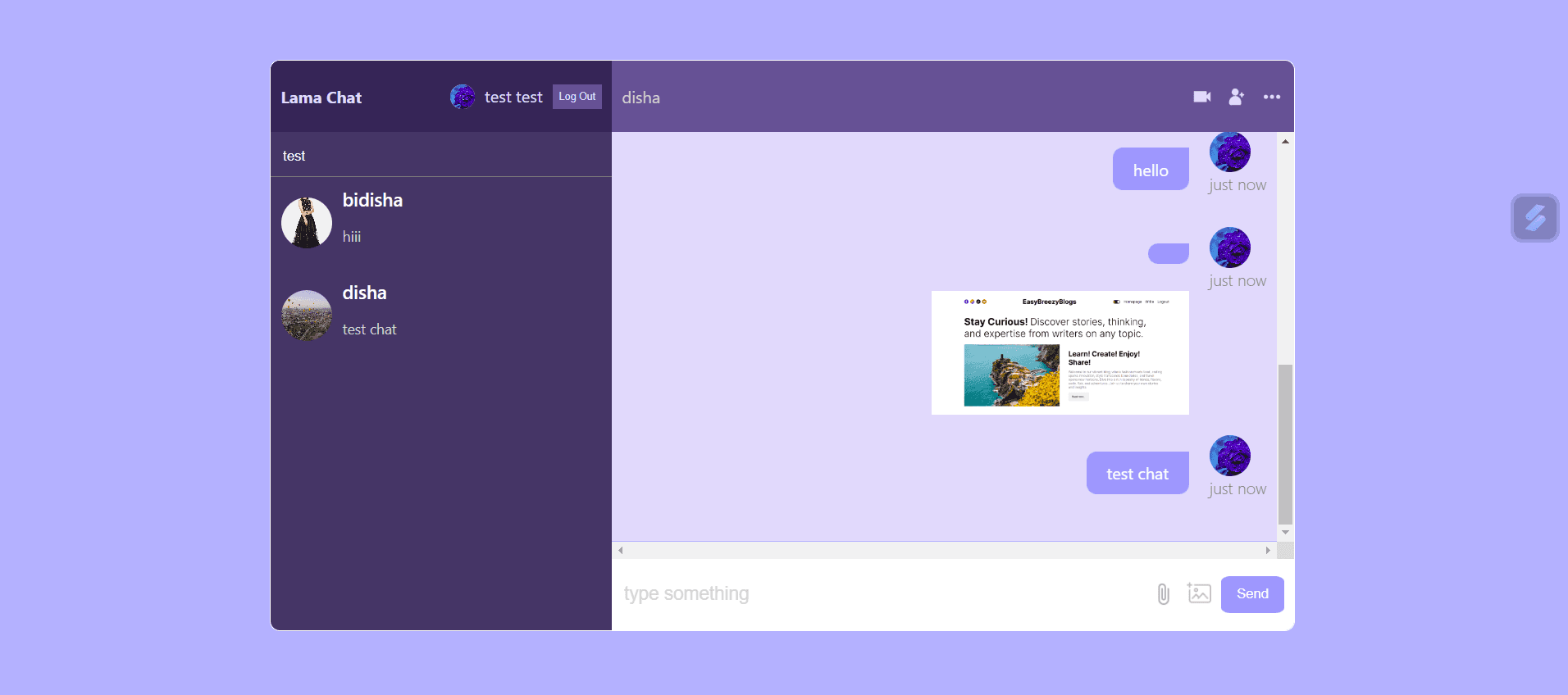 Real Time Chat Application